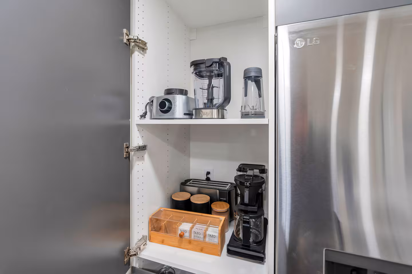 Fully-Stocked Coffee Station